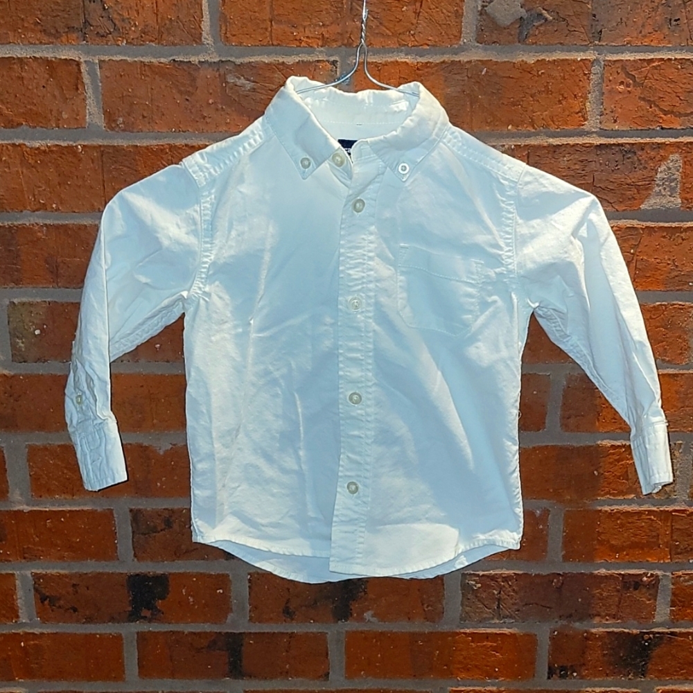 Carter's 3t White Button Down